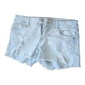 Arizona Jean Company Light Wash Distressed Jean Shorts